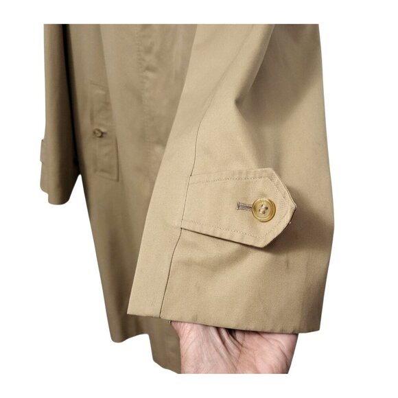 Vintage BURBERRY Camden Trench Coat Nova Check Garbardine Jacket - Picture 5 of 13